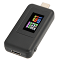 Miniatyrbillede 5 af 8: USB-tester Realtidsdetektering IPS HD-skærm Høj nøjagtighed Strømafbrydelse Lagring USB-spændingsmåler