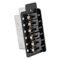 Miniatyrbillede 1 af 7: Tremolo-system med rulle enkelt lås vibrato bro hale stykke til ST guitar (sort)