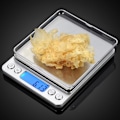 Miniatyrbild 8 av 8: Digital köksvåg med plattform i rostfritt stål, kompakt design med smarta funktioner, bakgrundsbelyst LCD-display för enkel avläsning i alla ljusförhållanden, 3000g vikt