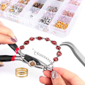 Miniatyrbild 3 av 5: Hicdaw 2500 st Earring Hooks Örhänge Tillverkningssats Örhänge Hooks