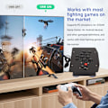 Miniatyrbillede 4 af 5: Arcade Game Fighting Joystick Præcis Kontrol USB 2.0 Interface DIY Arcade Joystick til PC Emulatorer til Sanwa OBSF 24 30