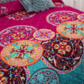 Miniatyrbild 1 av 3: Multifunktionellt Mjukt Sänglinne Sängöverkast Tapestry (Ardour)