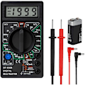 Miniatyrbild 1 av 5: Skapad för perfektion: Digital multimeter med automatisk områdesinställning och en elegant design i fickformat