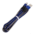 Pikkukuva 2 / 5: Micro USB -laturikaapeli, pidennetty nailonpunottu pikalatauskaapeli Android-matkapuhelimille