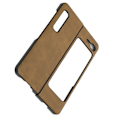 Miniatyrbilde 1 av 8: Mobiltelefondeksel Støtsikker Telefon Lærdeksel Skall for Samsung Galaxy Z Fold 1 / W20Brun