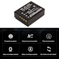 Miniatyrbillede 8 af 8: NP W126S Batteri Digitalkamera Batteri 1500mah Genopladelig Lithium Ion Batteri til Fuji XS10 X100V XT30 XT20 XE4 A5