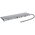 Miniatyrbild 2 av 7: 12-i-1 Hub Typ-C 3.0 Expansionsdocka till HDMI-kortläsare Multifunktionell Adapter