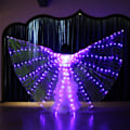 Miniatyrbillede 1 af 8: Led Lys Emitterende Vinger Dansevinger Dansende Lys Emitterende Rekvisitter Performance Performance Mavedans Vinger