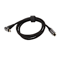 Pikkukuva 2 / 8: 90 asteen USB C -kaapeli 4K 60Hz tukee PD100W Type C 3.1 Gen2 täysi toiminto USB C nopea latauskaapeli Steam Deckille 100cm/39.4in