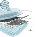Miniatyrbilde 3 av 5: 1 stk bil honeycomb pute multifunksjonell gummi sete pute