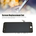Miniatyrbild 7 av 8: LCD-skärm Digitizer Ersättning Display Montering Skärm Ersättning Set Svart för iPhone 7