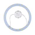 Miniatyrbillede 2 af 5: 18W 220V 5730 SMD Cirkel Lys LED Panel Rundt Loftlampe Plade Pære Udskiftning Varm Hvid