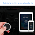 Pikkukuva 6 / 8: Bluetooth-mediabutton Smart Silver -painike Bluetooth-kaukosäädinsetti kiinnikkeellä matkapuhelimille ja tableteille
