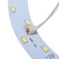 Miniatyrbillede 4 af 5: 18W 220V 5730 SMD Cirkel Lys LED Panel Rundt Loftlampe Plade Pære Udskiftning Varm Hvid