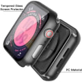 Miniatyrbillede 2 af 5: [2Pack] Sort Hard Case Kompatibel Med Apple Watch Series 3 S