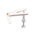 Miniatyrbilde 4 av 4: 4 stk. Holdbare metall finjusterere strengjusterere erstatningsdeler for 3/4 4/4 cello (sølv)