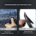 Miniatyrbilde 7 av 8: 4 stk. dørhåndtakbeskyttelse for bil, anti-frost, karbonfiberstil, erstatning for Tesla Model 3 Y