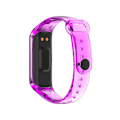 Miniatyrbilde 1 av 8: Reserve Watch Strap Kompatibel for Samsung Galaxy Fit2 Soft Clear TPU Color Wristband