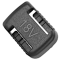 Miniatyrbillede 2 af 5: 5 stk. ABS 18V-60V serie lithium batteriholder slot opbevaringshylde stativ stativophæng