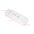 Miniatyrbillede 1 af 4: 4G LTE USB-netværksadapter trådløs WiFi-hotspot-router-modem-stick (med WiFi-funktion)