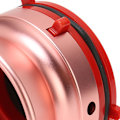 Miniatyrbillede 5 af 8: 1/4 10 Tommer Åbner Poleret Aluminium Legering Universal Indlæsningsenhed NAB Hub Adapter til Studer ReVox B67 til Akai 1 Par Rosenguld
