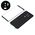 Miniatyrbillede 1 af 8: Telefon Bag Glas Cover Forreste Skærm Glas Linse Udskiftningssæt til Samsung S9+ G965(Sort )