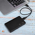 Miniatyrbillede 3 af 5: 2,5 tommer SATA USB 3.0 mobil harddiskdrev ekstern kabinet HDD SSD kasse