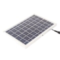 Miniatyrbild 3 av 8: Mångsidigt solpanelstativ, kraftigt väggfäste för utomhusbelysningstillbehör, ABS-plastpanel idealisk för akvarier, fiskbehållare,