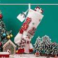 Miniatyrbild 6 av 8: Julstrumpor i Filt, Bra Kundservice, Hängande Julstrumpa Säkerställer Att Din Juldekor Inte Bara Är Funktionell Utan Också Trendig