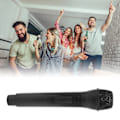 Pikkukuva 1 / 8: Realistinen mikrofonin rekvisiitta karaoke-tanssiesityksiin, harjoitusmikrofonin rekvisiitta karaokelle, musta