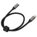 Miniatyrbild 5 av 5: 4K 100W PD 5A USB 3.1 GEN2 USB C förlängningskabel hane till hona typ C förlängningssladd
