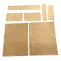 Miniatyrbillede 4 af 5: Kontroller Gamepad Beskyttende Sticker Spilkonsol Hud Dekoration Cover til PS5 Guld