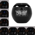 Miniatyrbild 2 av 5: Bluetooth-väckarklockshögtalare Färgglad Mini Bärbar Hushåll W