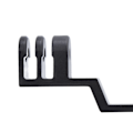 Miniatyrbild 3 av 8: Dubbelhuvud rörelse kamerafäste adapter dubbelt stativ adapterfäste aluminiumlegering för GoPro