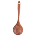 Miniatyrbillede 1 af 5: Teak Blandeske i træ, non-stick køkkenske, smør omrøringsske til hjemmekøkken