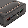 Miniatyrbillede 3 af 8: 8x21700 Batteriboks Svejsefri Powerbank Boks Kit DIY Batterioplader Ydre Etui 22.5W Hurtigopladning Sort