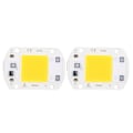 Miniatyrbillede 1 af 5: Høj effekt LED-chip SMD COB integreret lysemitterkomponenter 30W lampeperler (varm)