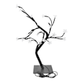 Miniatyrbild 2 av 8: Batteridriven Timer LED-belyst Dekorativt Träd För Körsbärsblom Bonsai Träd, Justerbara Grenar Heminredning Bordslampa, Romantiskt Ljus För Kontor