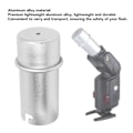 Miniatyrbilde 4 av 8: Bærbar blitsrørdeksel i aluminiumlegering for AD 180 AD 360 AD 360II AD 200