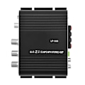 Miniatyrbillede 1 af 5: Mini HiFi 2.1 Stereo Bass Auto Bil Hjem Audio Effektforstærker Digital For Sort