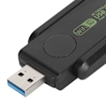 Miniatyrbilde 3 av 5: Trådløst nettverkskort adapter 1300 Mbps 2.4G 5G Dual Band High Gain Antenne USB3.0 WiFi Adapter for PC