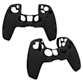 Miniatyrbilde 4 av 5: 2 stk Silikonbeskyttelse for PS5 Gamepad Støvtett Spillkontroller Hudbeskyttelse