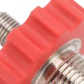 Miniatyrbild 3 av 8: Vattenlösning för boskap, CO2-adapter i rostfritt stål, för automatisk dricknippel för grisar, röd, G5/8 till 7/16-20 port, sömlös integration