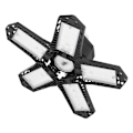 Miniatyrbild 2 av 5: LED-garagelampa 137LED Deformerbar 80W 8000lm 360° Justerbar Hi