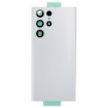 Miniatyrbilde 4 av 5: Bakre glassdeksel erstatningsbatteridørhus bakpanel for Samsung Galaxy S22 Ultra 5G S908U S908F