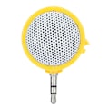 Pikkukuva 8 / 8: 3,5 mm Jack Stereo Mini-kaiutin Kannettava Langaton Liitäntäkaiutin Matkapuhelimille ja Tableteille Keltainen