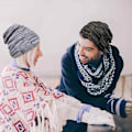 Miniatyrbillede 5 af 5: Slouchy man beanie Hat Vinterhat Man Cool beanie hat man line