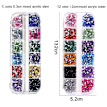 Miniatyrbilde 2 av 5: Flatback krystaller Rhinestones Gems for Nails Art Klær