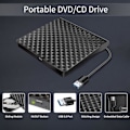 Miniatyrbild 5 av 7: Extern USB 3.0 DVD-enhet för laptop, Plug and Play portabel DVD-läsare och brännare med hög skriv- och läshastighet för Windows XP / 7 / 10, Linux,