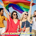 Miniatyrbild 4 av 6: Fashionabel Pride-accessoar: Regnbågsfärgade silikonarmband för HBTQ-stöd, unika symboliska mönster på kvalitets-silikonmaterial, idealisk gåva för